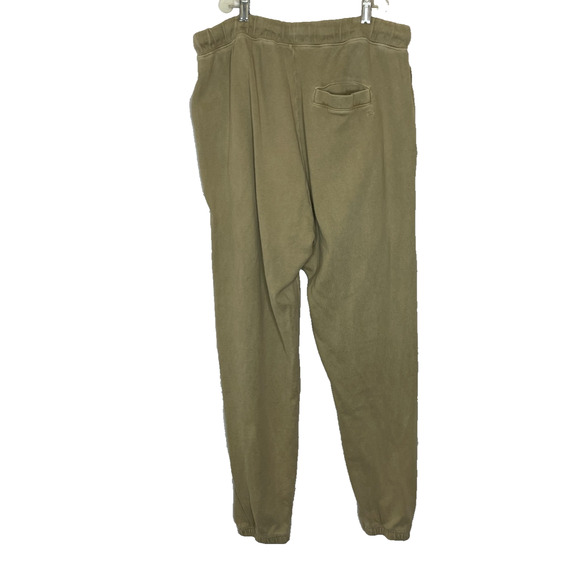 Men's Large Rag & Bone Tan Beige Cotton Jogger Sweatpants - Picture 4 of 5